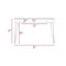 Tuhome 19.6 in. D X 29.2 in. H, 47.2 in. W X Laminate, Brown ELG5971 - alternate 3